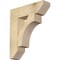 Ekena Millwork Westlake Slat Rough Sawn Bracket, Douglas Fir, 6"W x 24"D x 28"H BKT06X24X28WTL06RDF - alternate 1